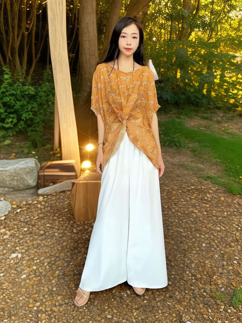 休闲气质时尚设计师宽松夏季设计师优雅轻奢上衣1363