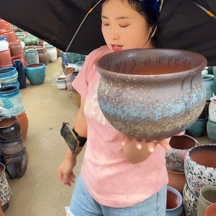 25口18高一个盆子。