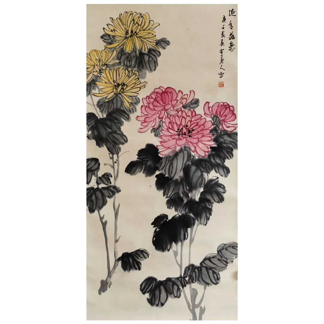 【辽拍】陈先生-花卉（4平尺）