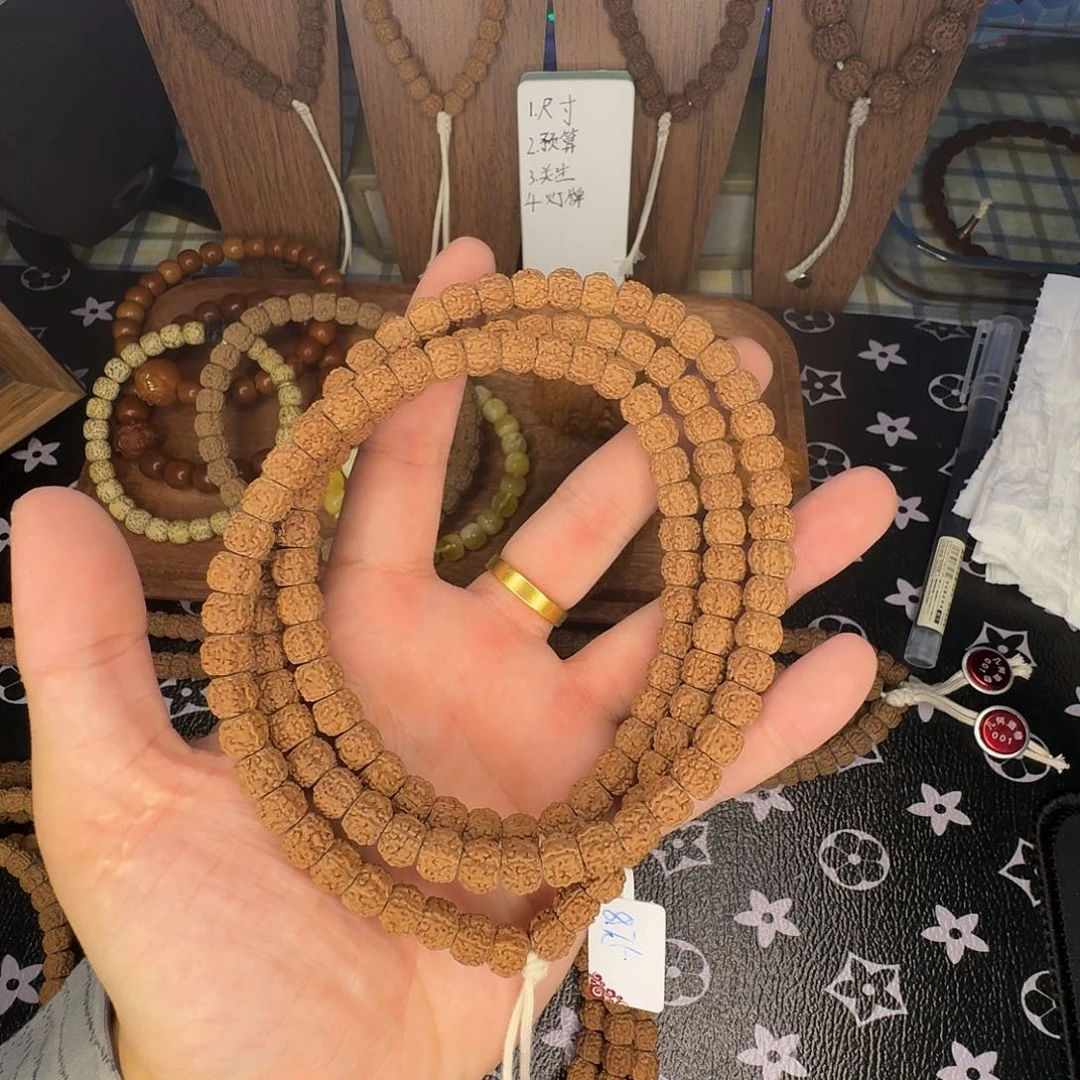 木质一代盘龙纹108