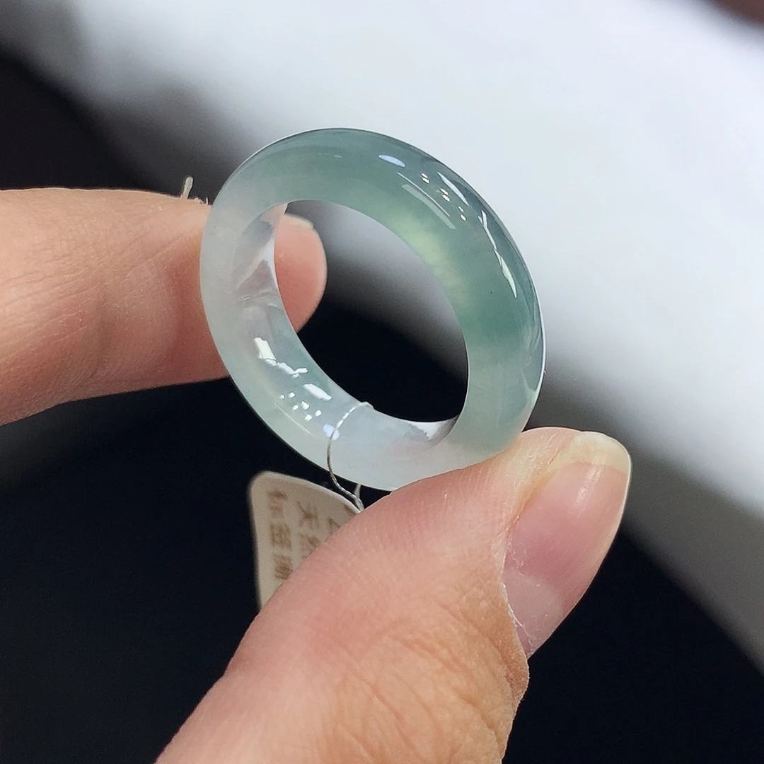 翡翠未镶嵌戒指15号