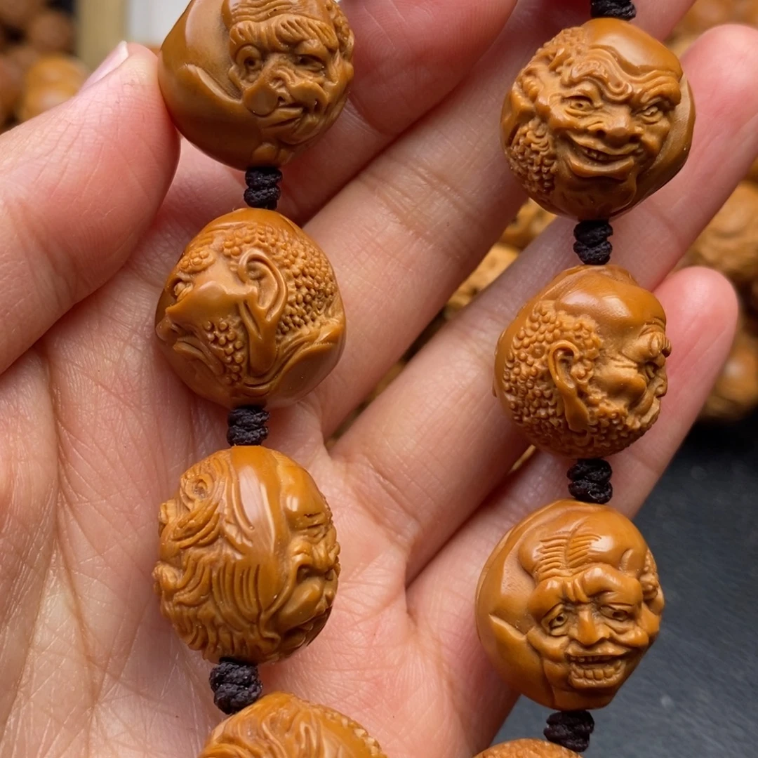 橄榄核手串十八罗汉
