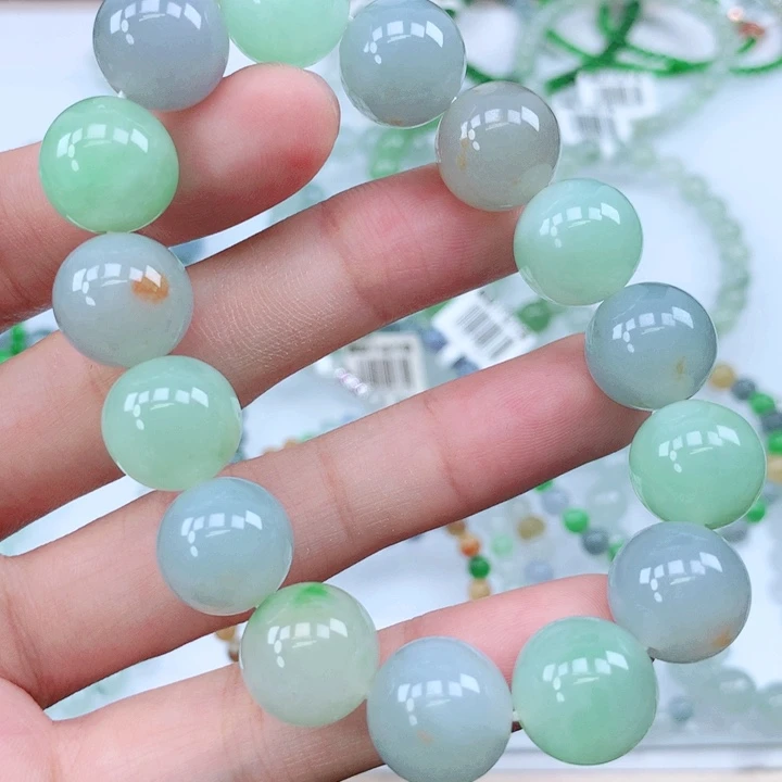 未镶嵌手链翡翠翡翠