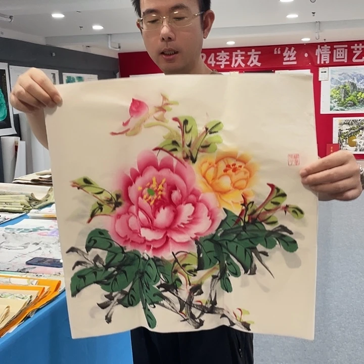 国画今天早上国画作品欣赏