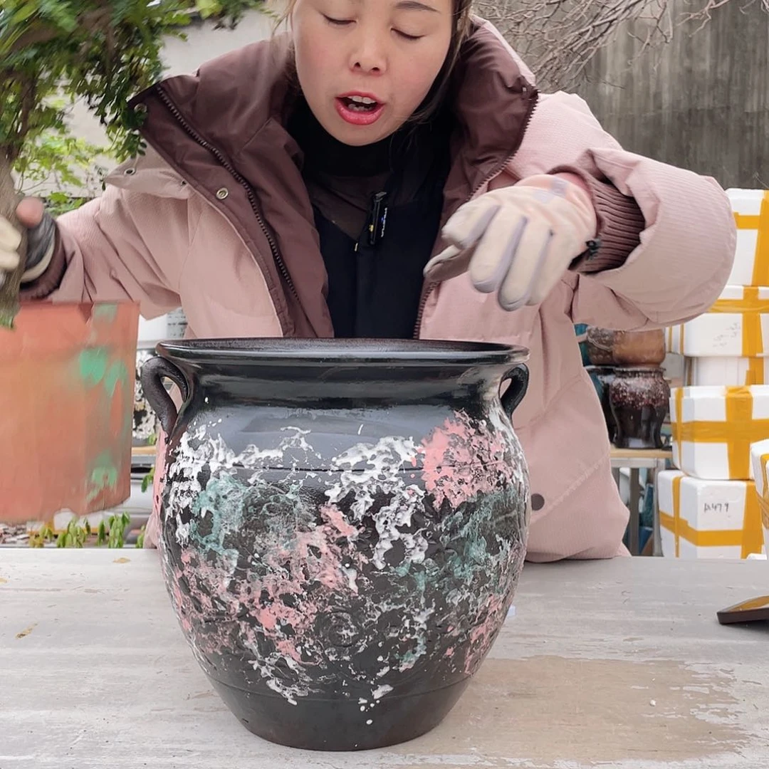 红陶王嫂花盆直播0310-916
