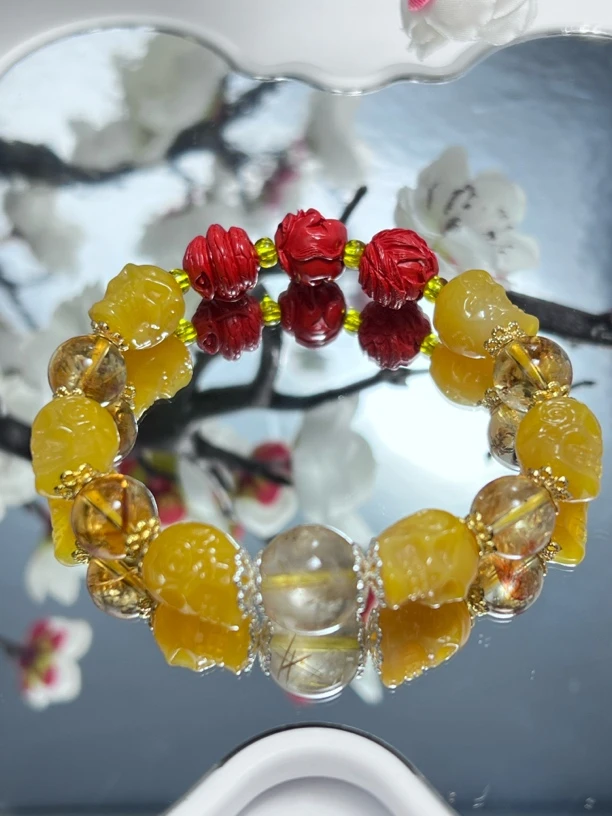 非金属珐琅手链 《玥玥饰品》强磁高能合土居手串三效合一0316