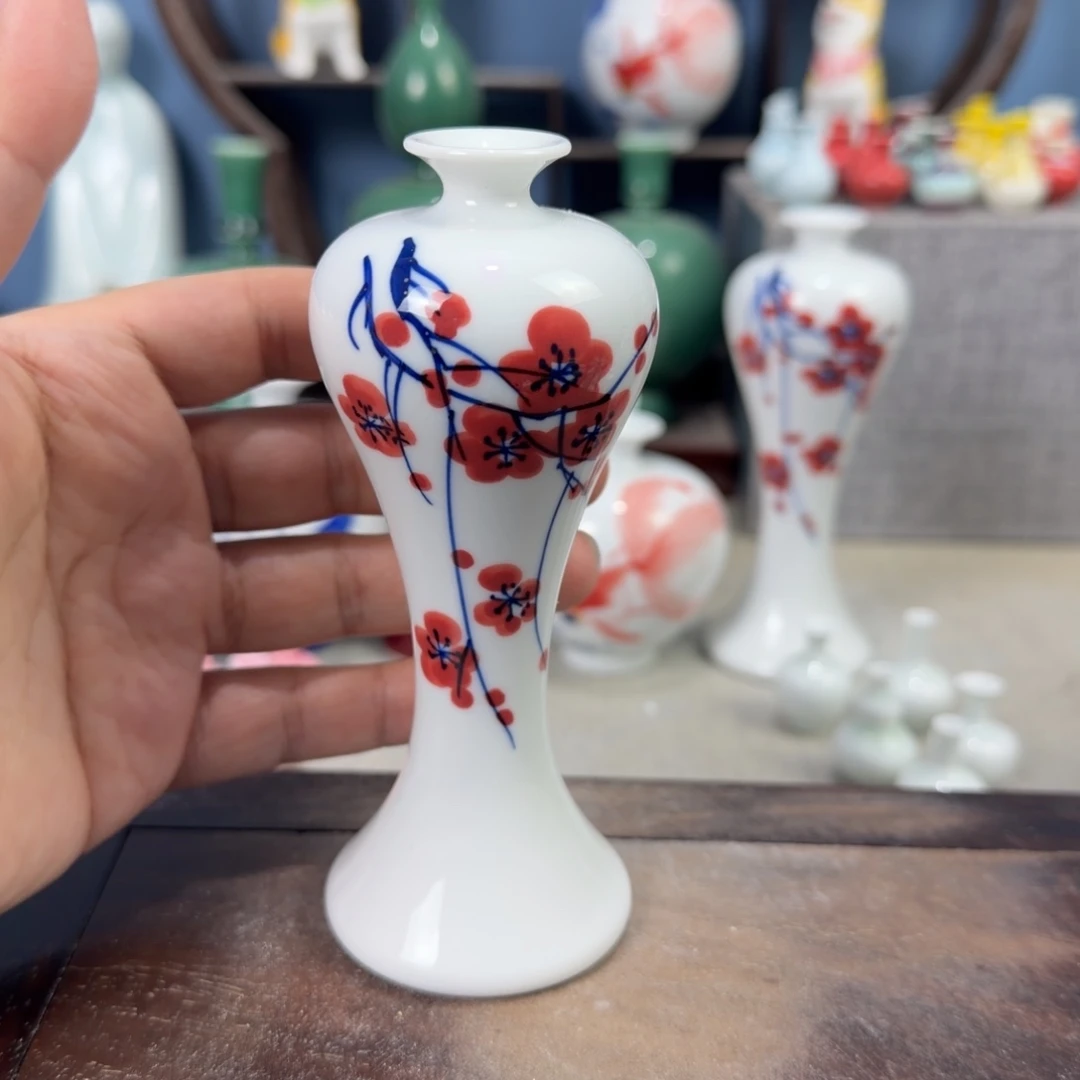 陶瓷手工小花器摆件