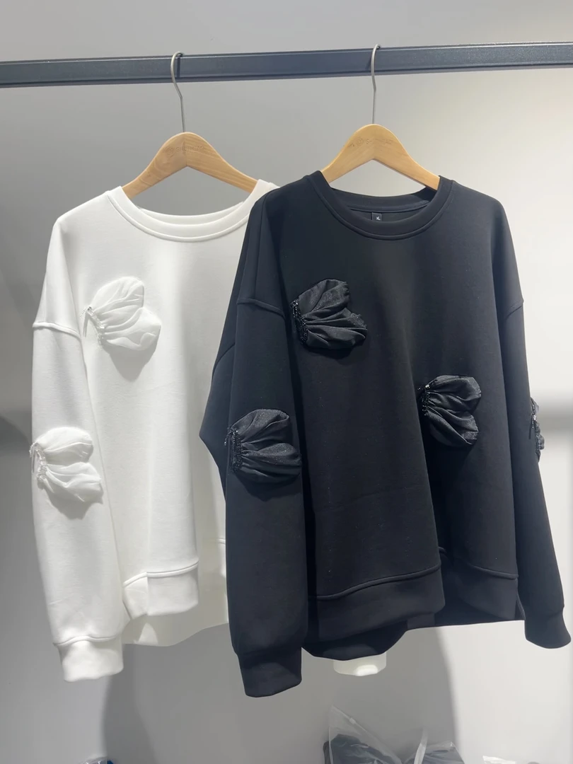 0134水淼25春季新品-休闲时尚卫衣