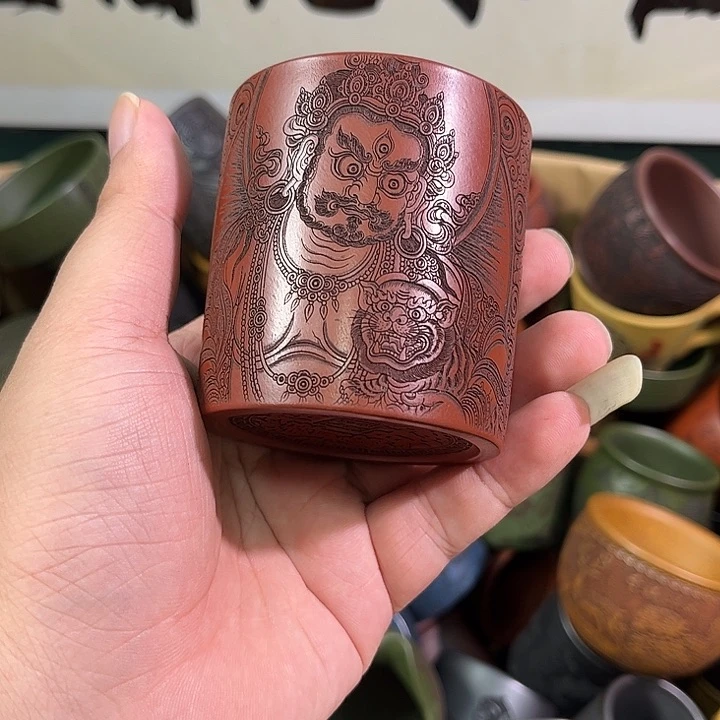 茶杯紫砂全手工紫砂主人杯