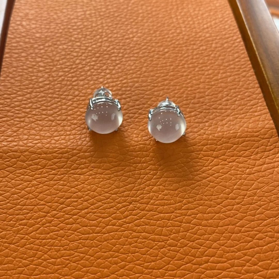 石英质玉吊坠(不含链)银S925镶嵌丑*娘