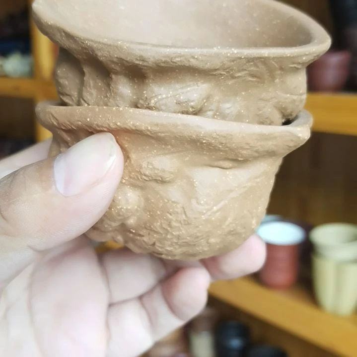 茶杯紫砂核桃杯一组