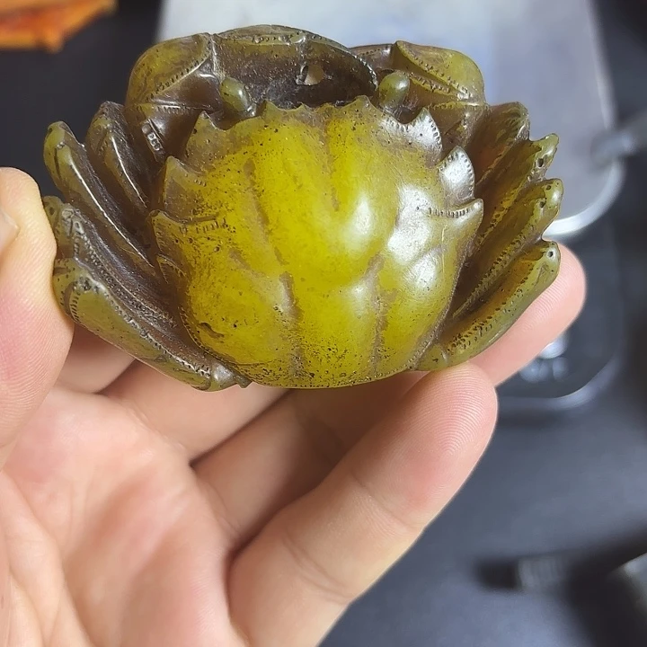 把件白玉菩提一个