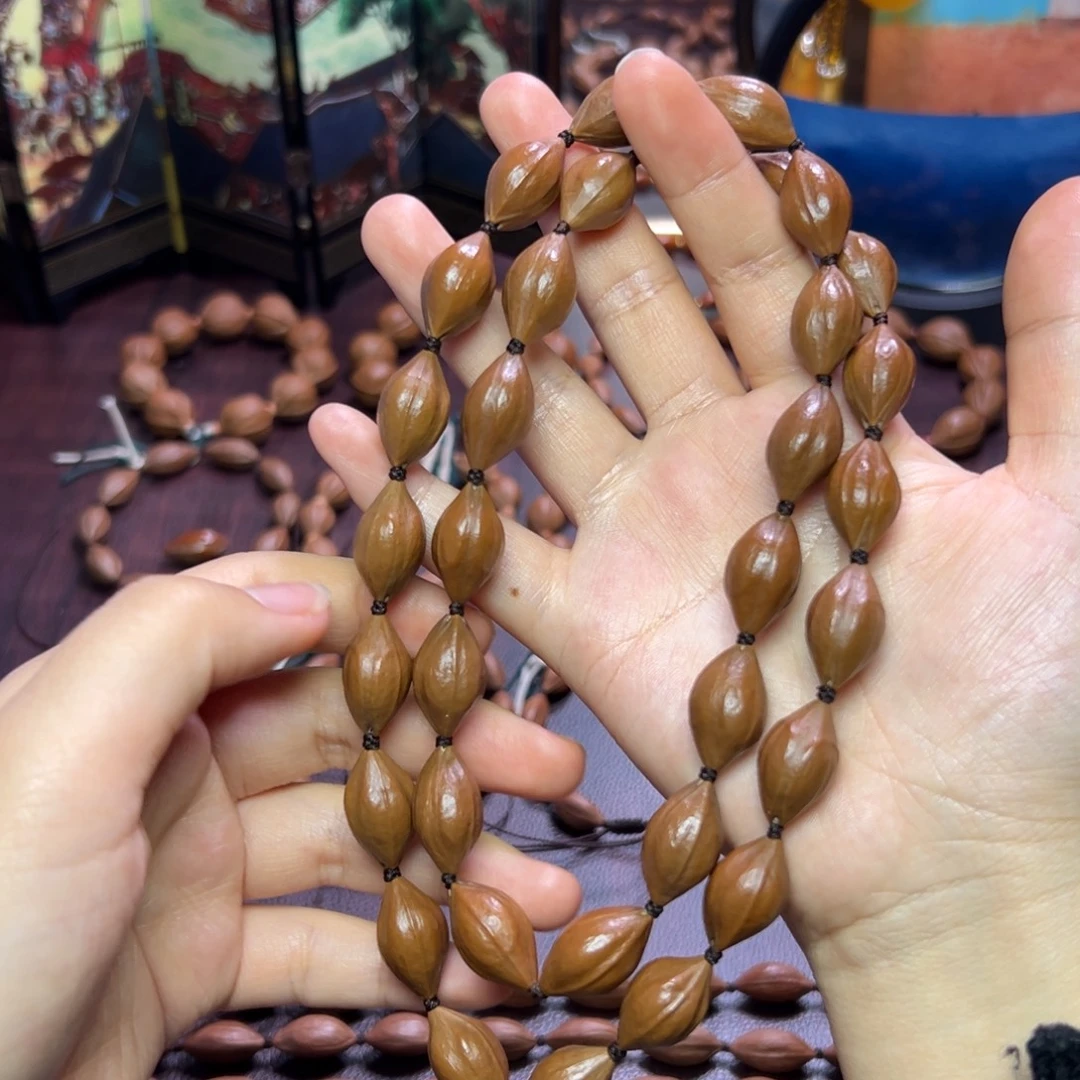 手串/手链橄榄核油 红皮 1.25 2.1左右 长