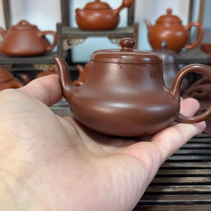 茶壶紫砂原矿紫砂手工制作