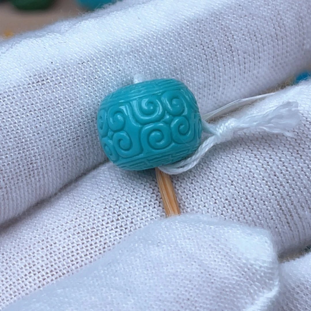 绿松石未镶嵌挂件12✖️10mm