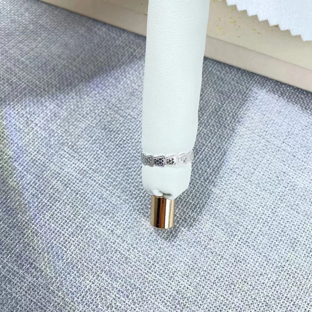 PT950 铂金戒指 圈口14号 鱼鳞简约时尚 S 22146