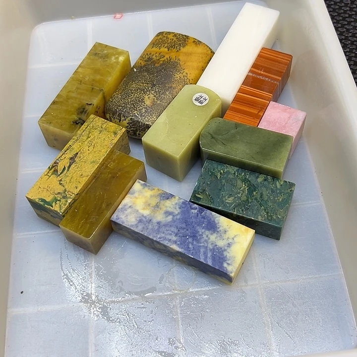 番***皮青田石印章石印章石