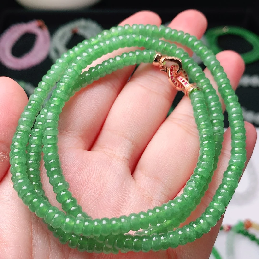 未镶嵌手链翡翠翡翠