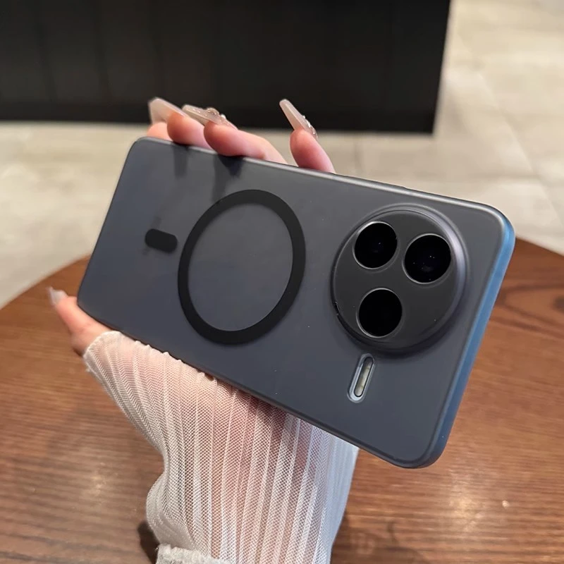 超薄冰雾磨砂适用红米k90promax手机壳k80至尊版磁吸肤感简约防摔