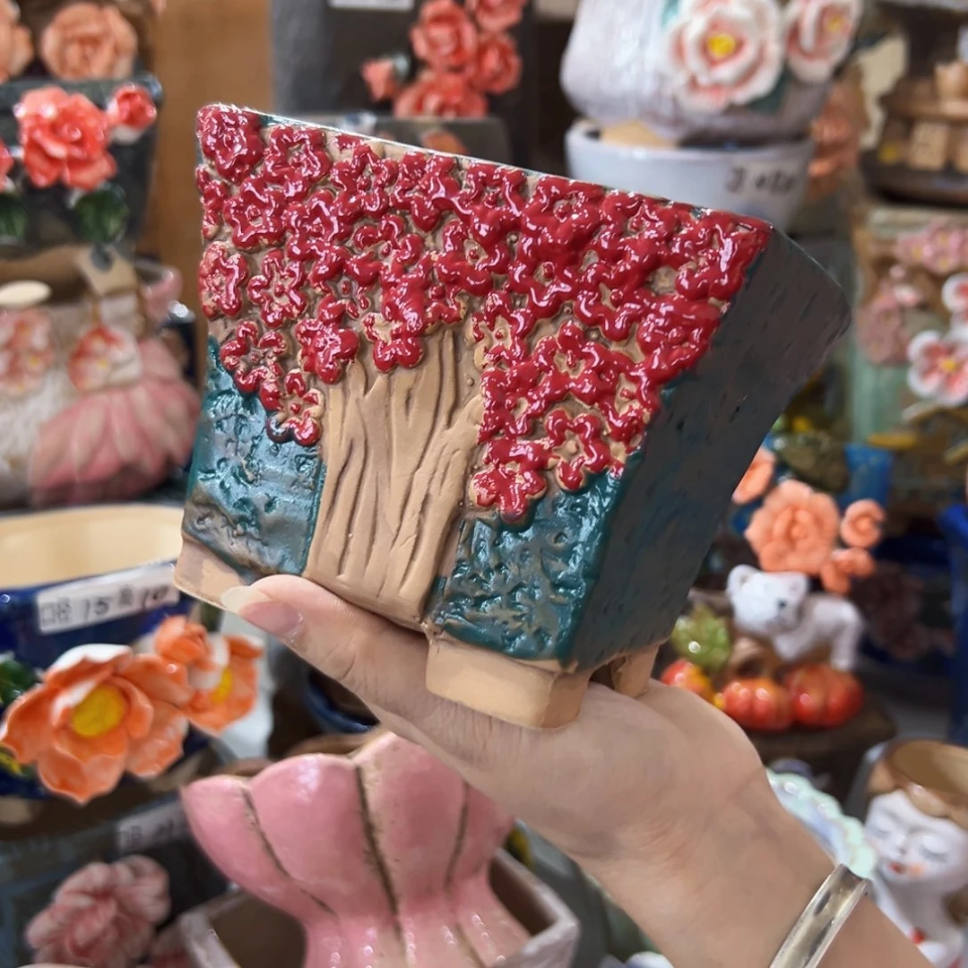 本场满100送一个花盆