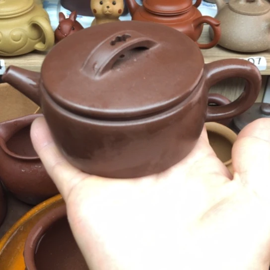 茶壶紫砂紫泥汗瓦150豪升左右