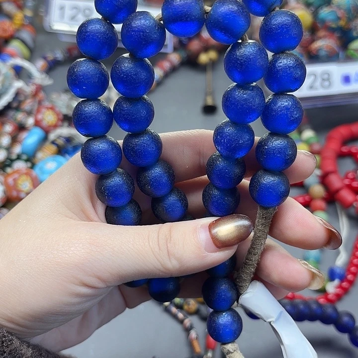 颈饰琉璃琉璃琉璃老珠子