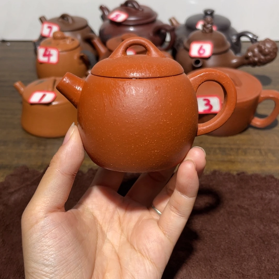 茶壶紫砂宜兴紫砂21.130CC