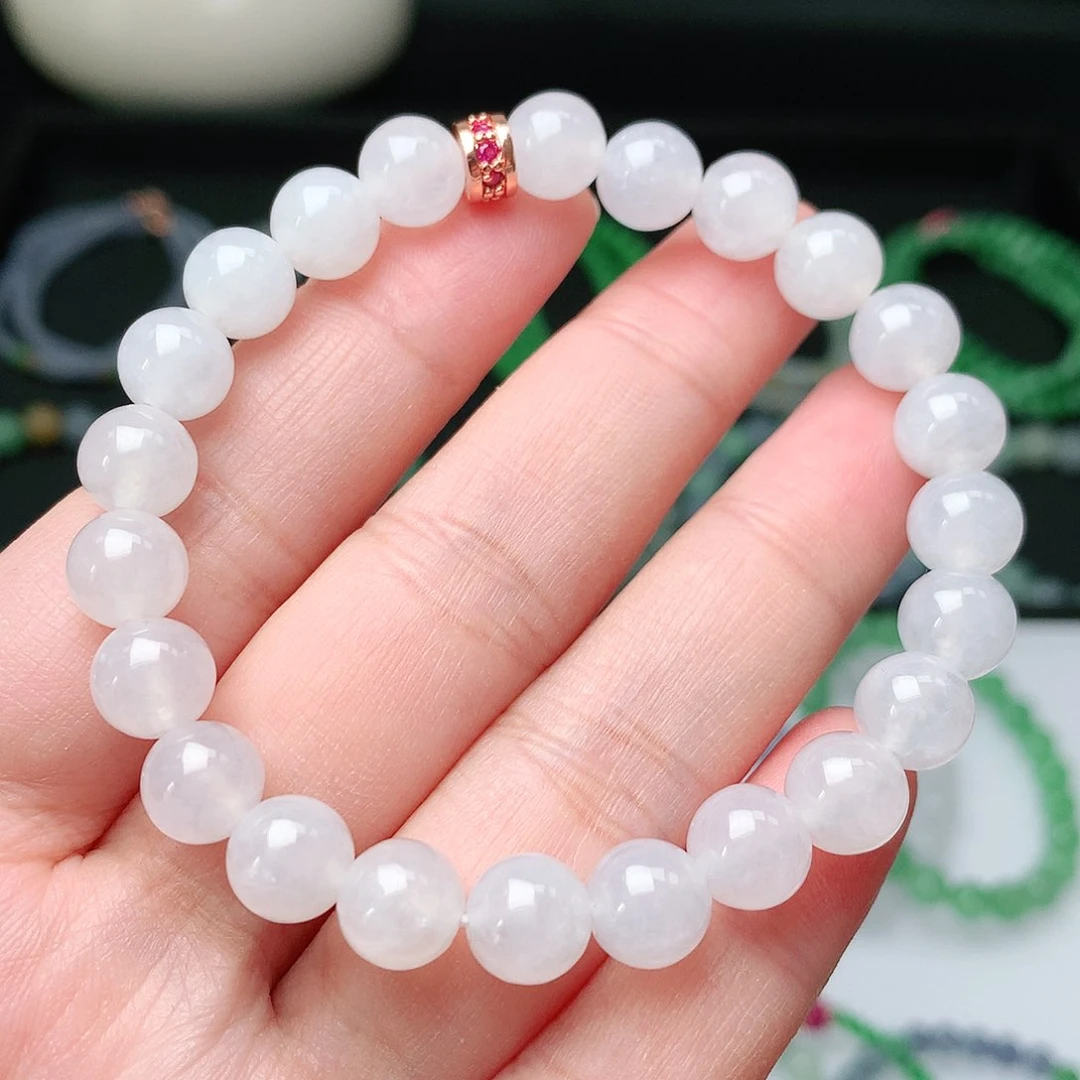 翡翠手链未镶嵌翡翠