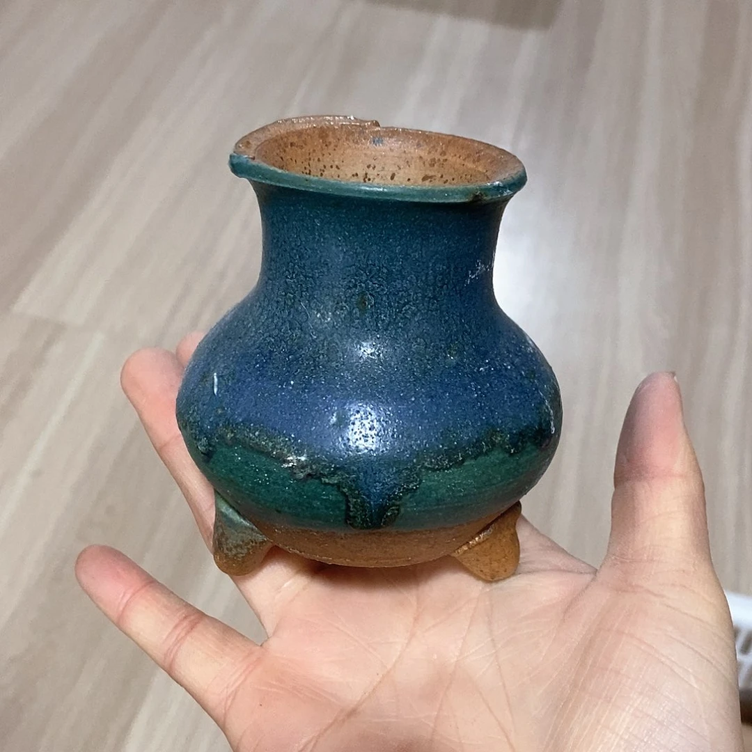 红陶处理的，处理