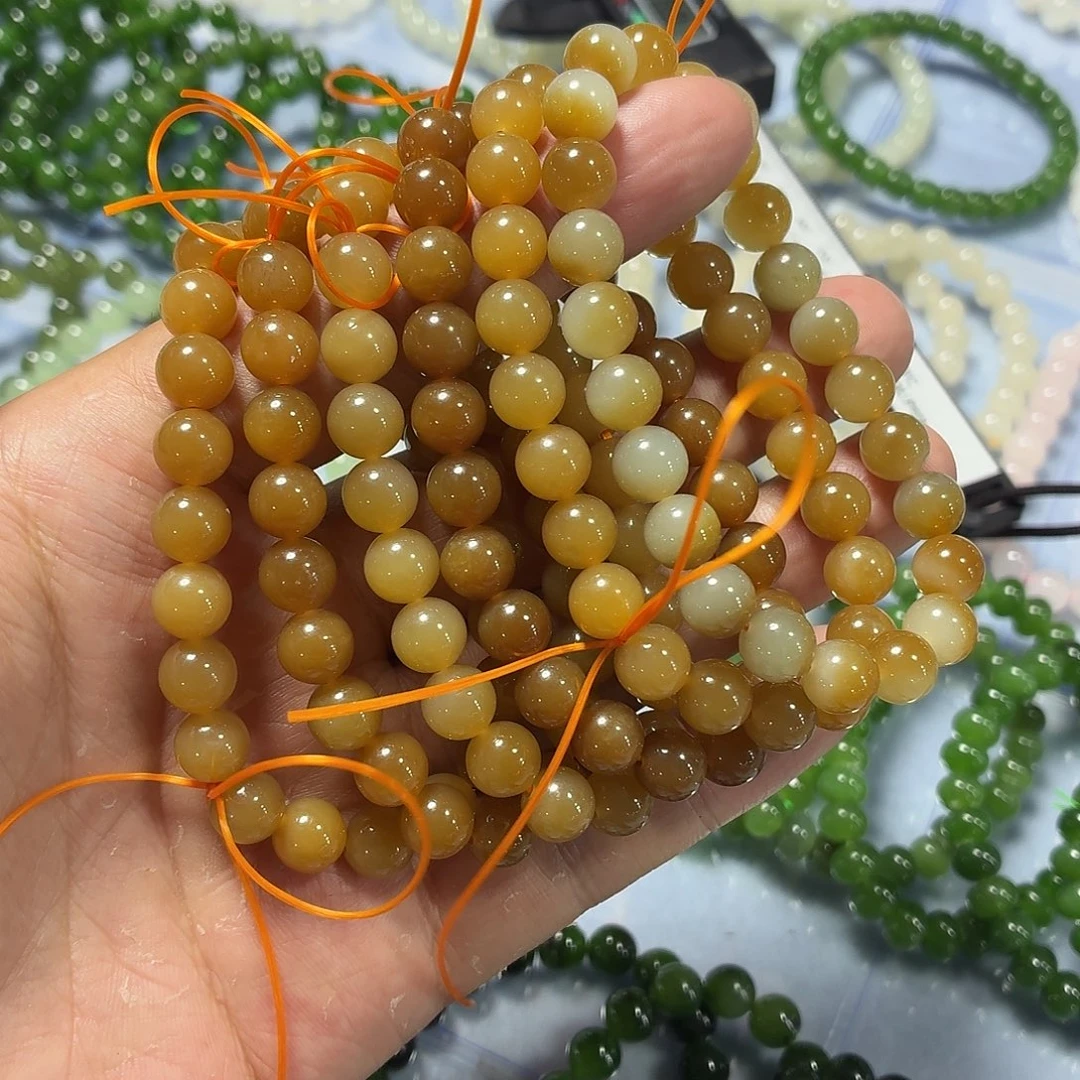 未镶嵌手串和田玉多样性发货拍一发一