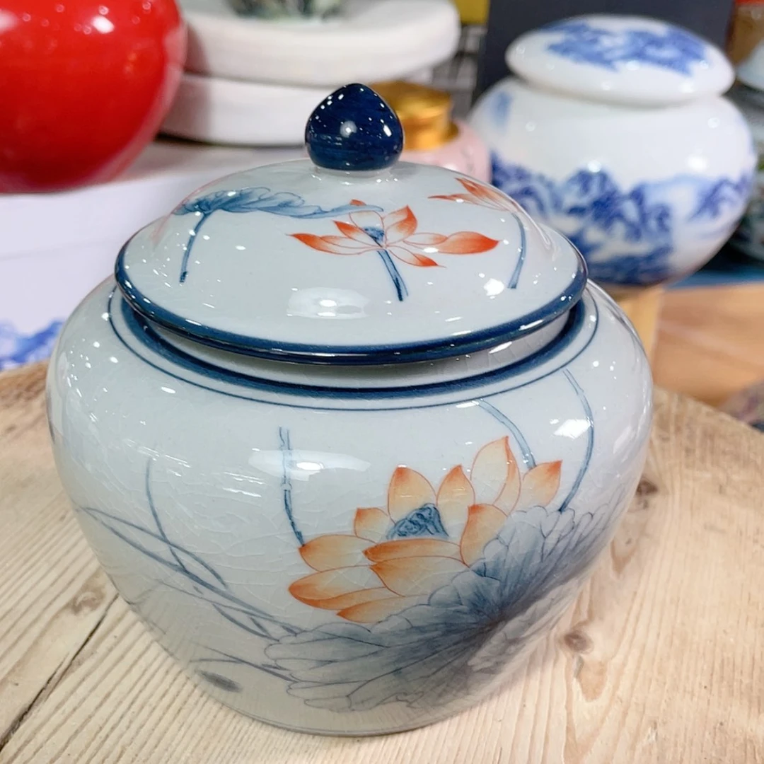 【闪购商品】罐陶瓷茶叶罐密封罐