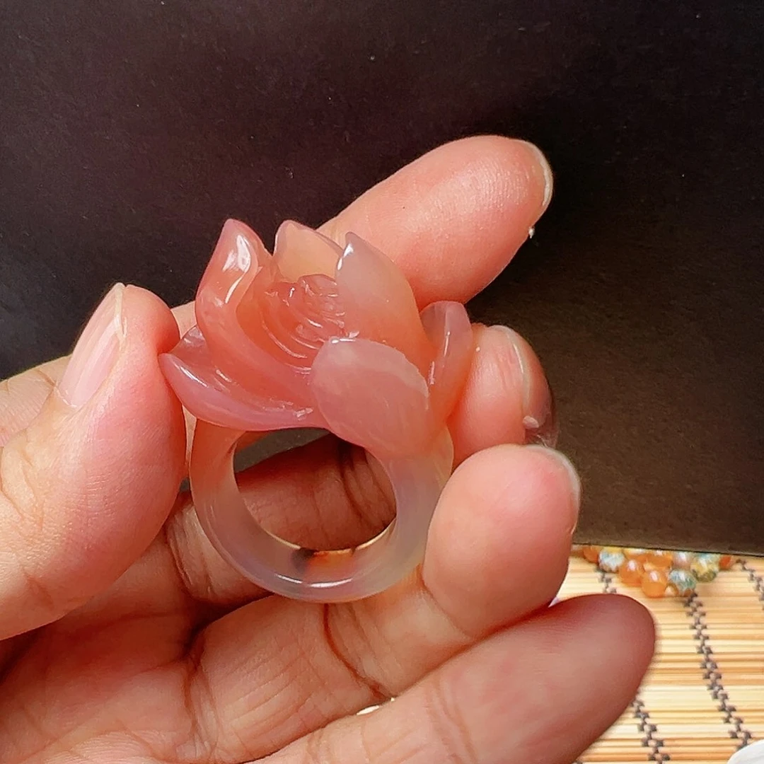 未镶嵌玛瑙/玉髓珠宝半成品