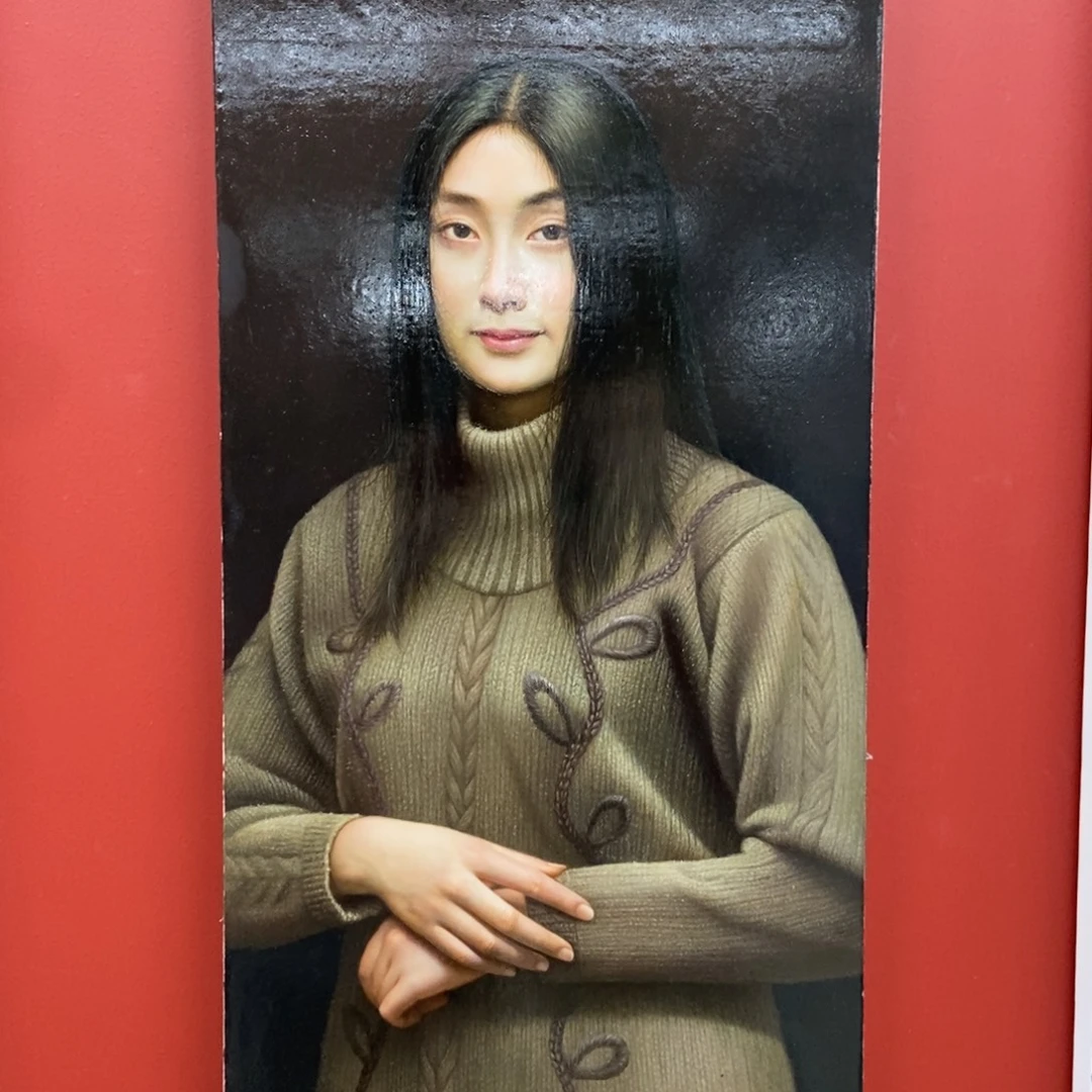 眞***響油画油画作品入选展获