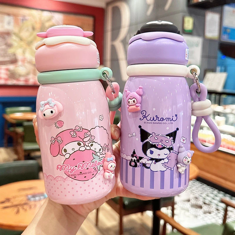 保温杯女生带茶隔316食品级学生高颜值小巧可爱直饮便携随手水杯