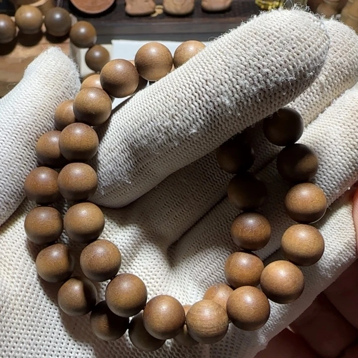 智***v檀香木老山檀香1.0×19黑肉顺纹焦糖奶香拆房料沉水全品