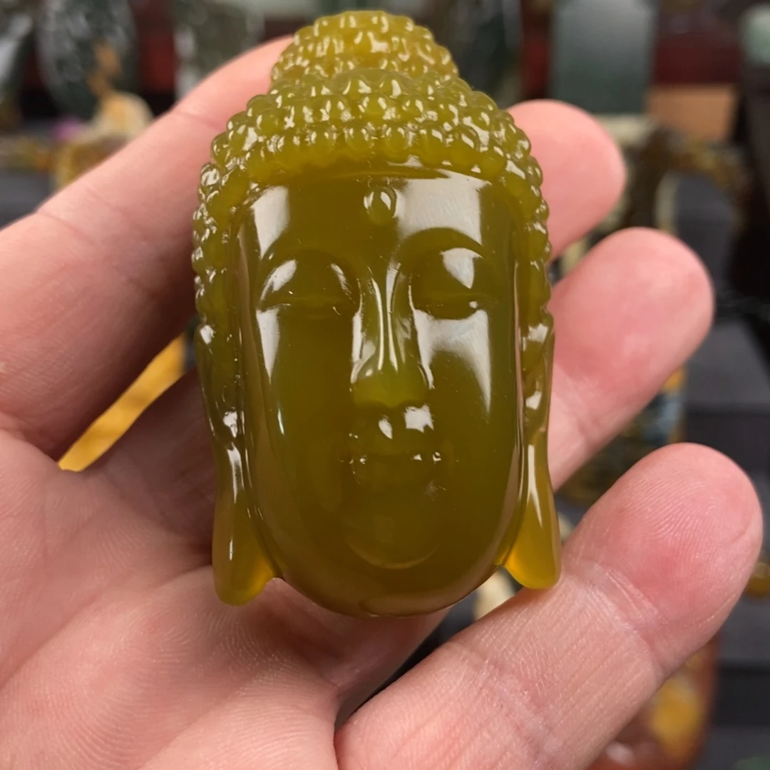 岫玉未镶嵌手把件