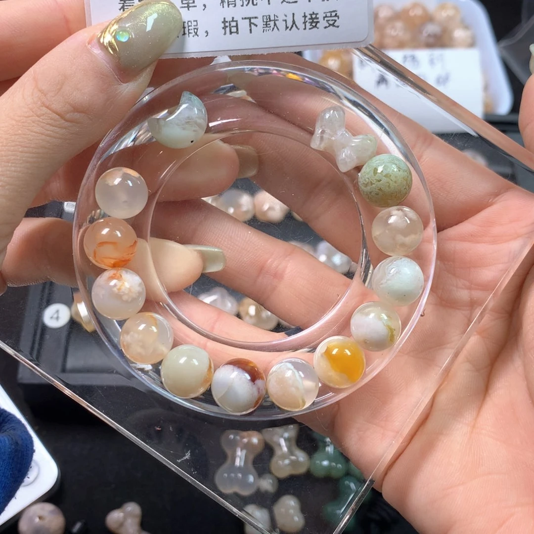 玛瑙/玉髓项圈未镶嵌夙*