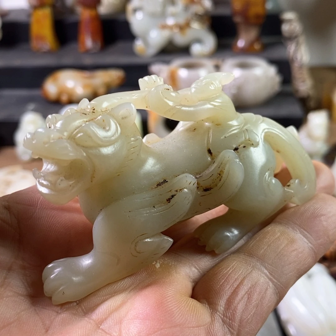 未镶嵌和田玉（糖玉）挂件