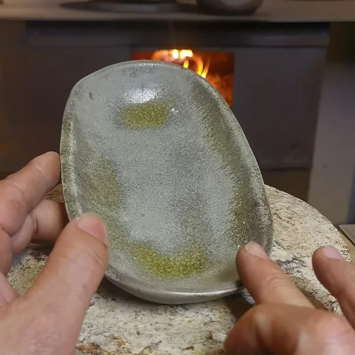 盘手工高温原矿窑变