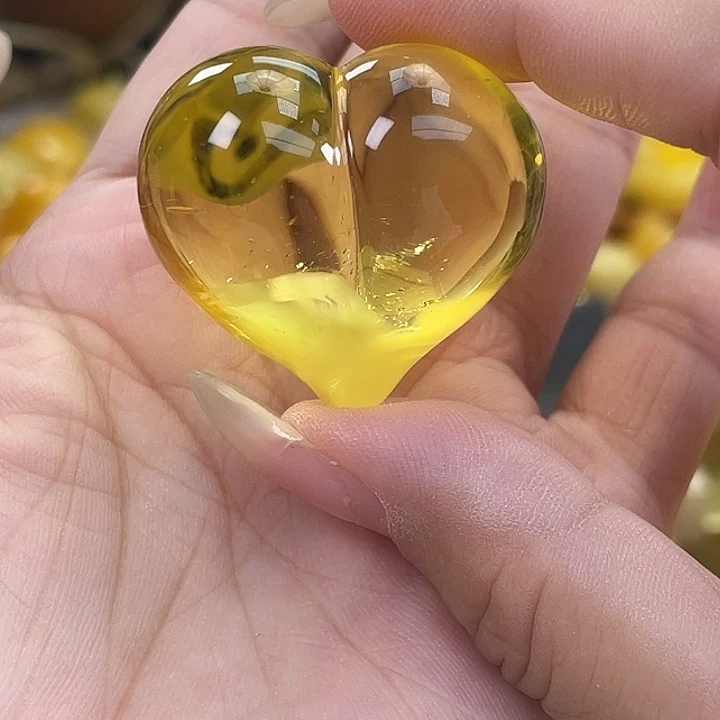 琥珀未镶嵌珠宝奇石琥珀h63