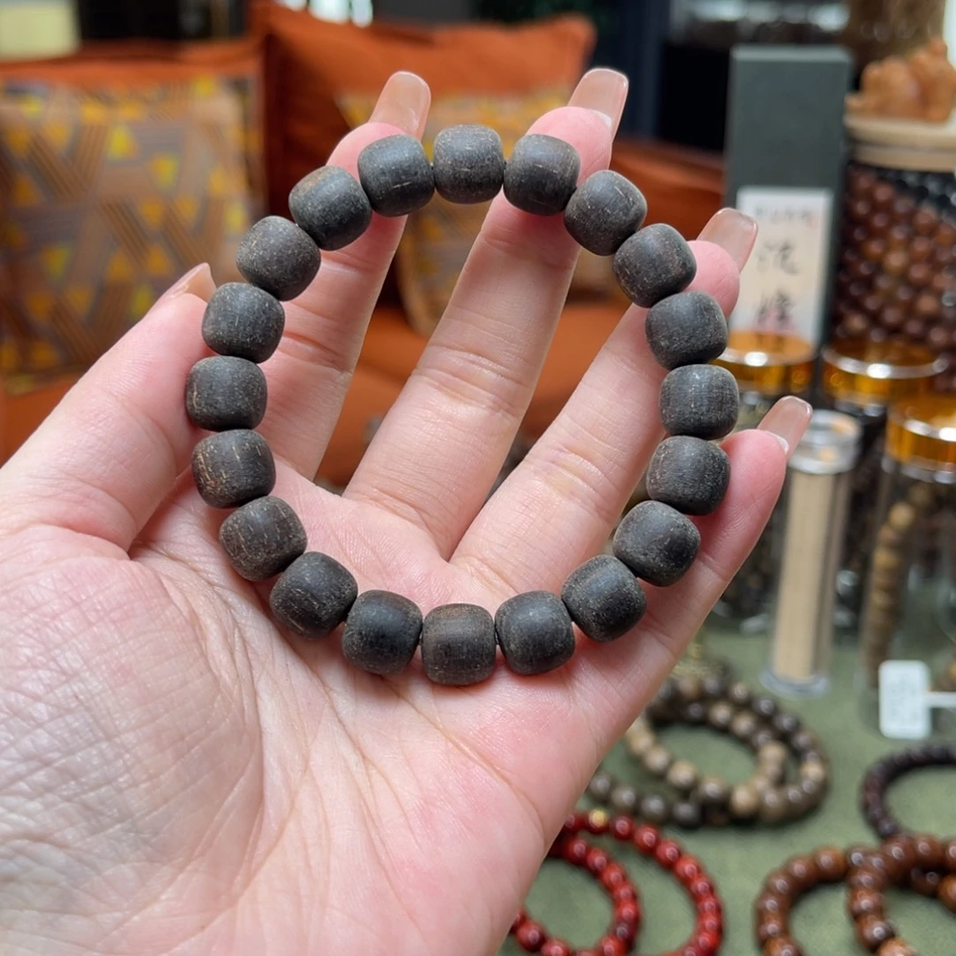 贡木手串/手链1011黑珍粗抛697