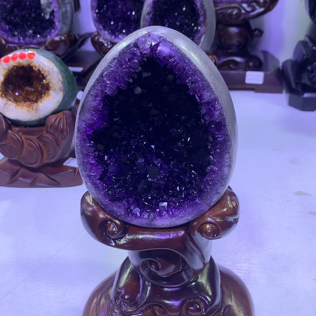 未镶嵌紫晶大型摆件（非配饰）妞妞