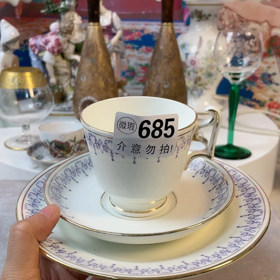 瓷器欧瓷咖啡杯水晶杯