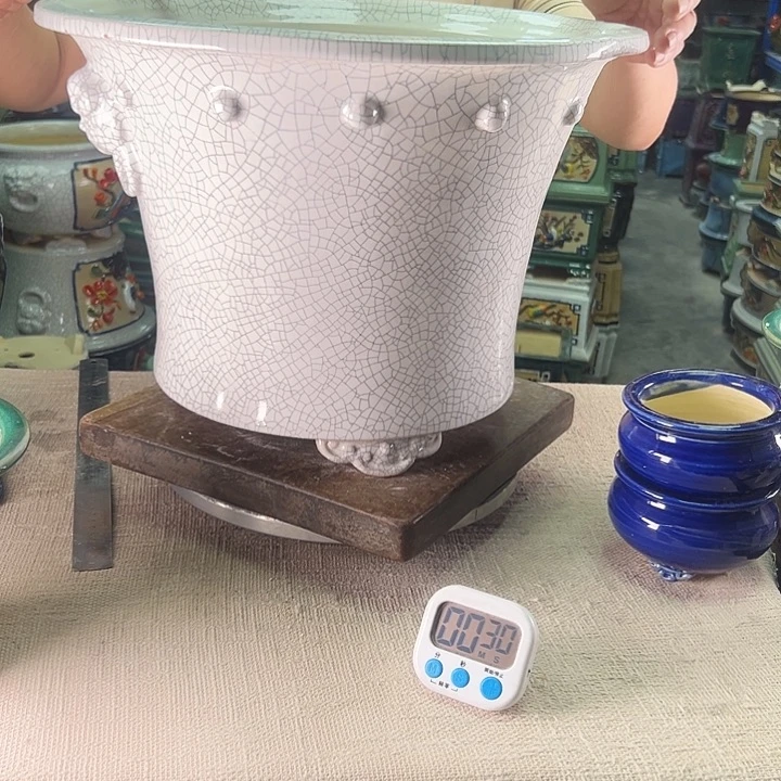 泳坤堂石湾盆微瑕