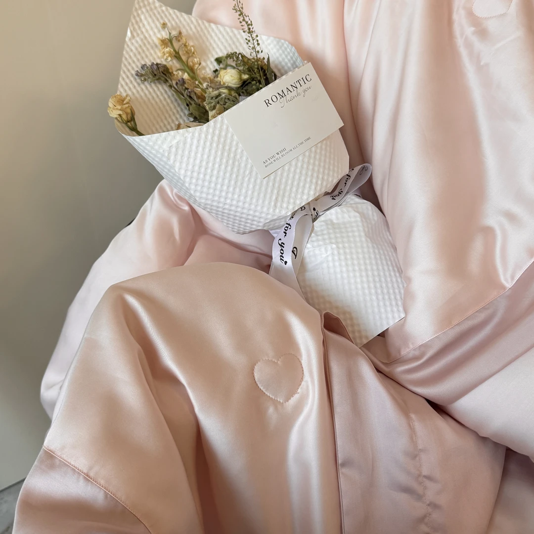 2025春夏上新！【甜心少女夏被】高支高密 进口兰精天丝轻奢纯色丝滑