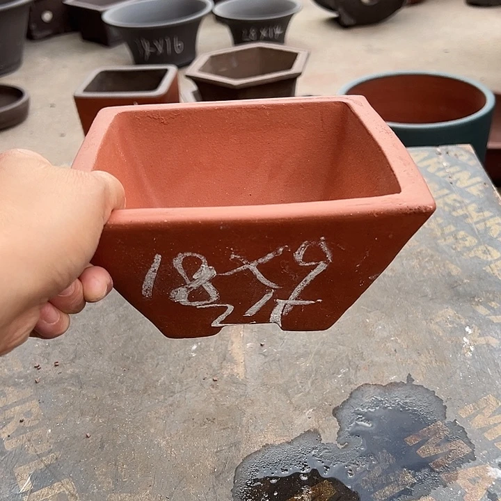 紫砂花盆透气花盆