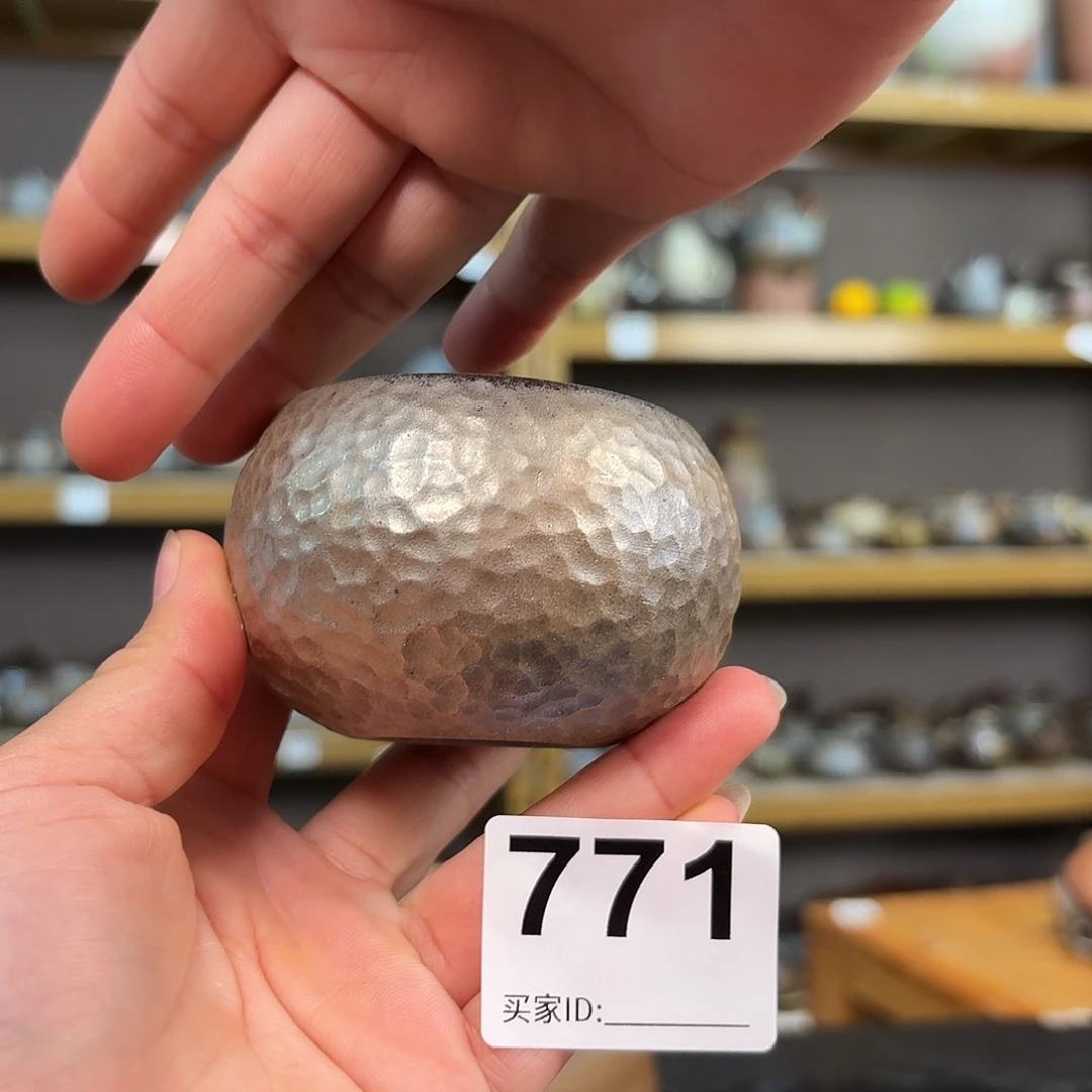 坭兴陶柴烧全手工原矿泥料杯