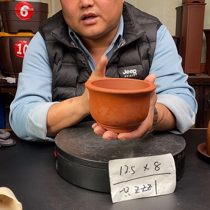 紫砂花盆货号一只ZZZ1