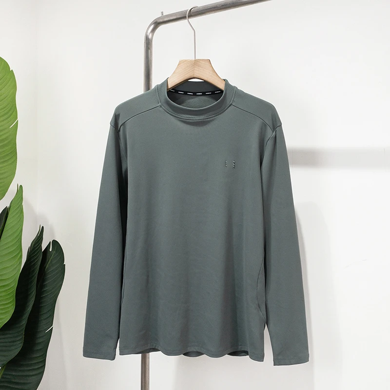 【一体绒】可男士长袖T恤打底衫8869