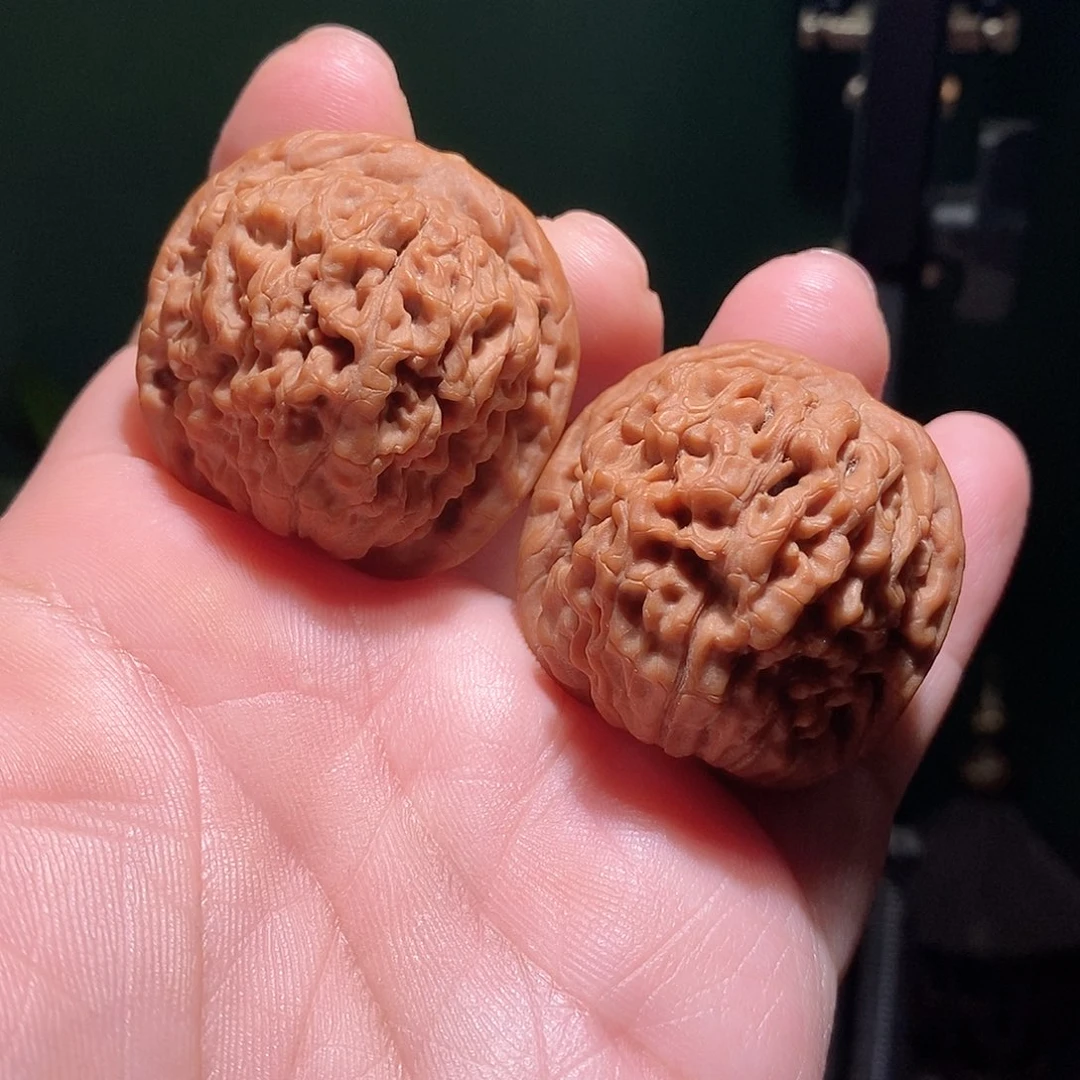 把件文玩核桃39莲花全品